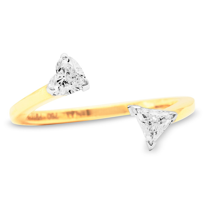 Swati Dhanak Bias floating ring Swati Dhanak Bias floating ring