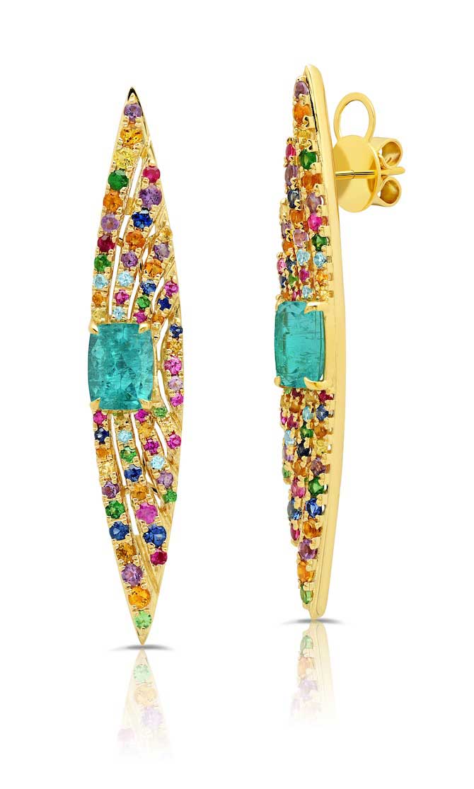 Graziela navette earrings