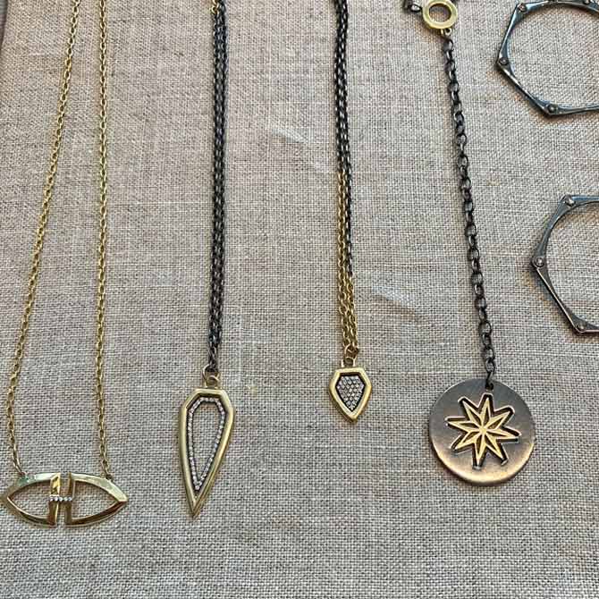 Amy Glaswand pendants