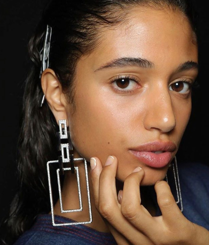 Prabal Gurung earrings spring 2020