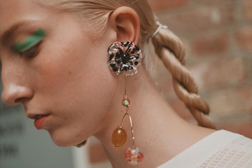 Ulla Johnson spring 2020 earrings