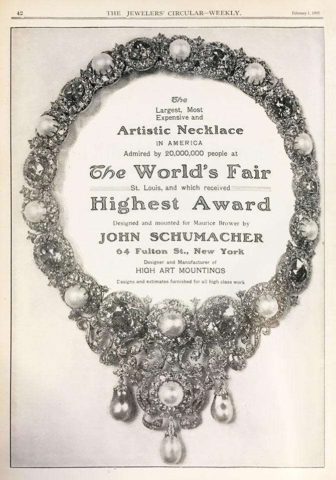 February 1905 Jewelers Circular Weekly ad