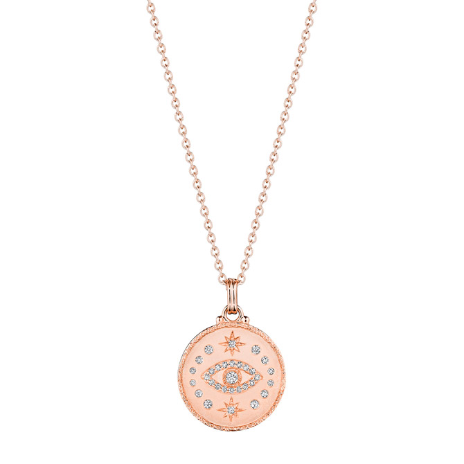 Penny Preville Evil Eye medallion Penny Preville Evil Eye medallion