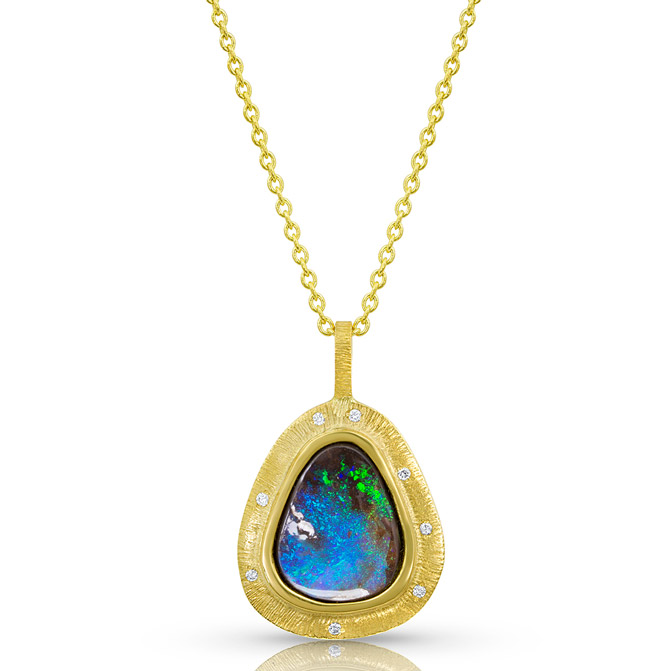 Kaali Designs opal pendant Kaali Designs opal pendant