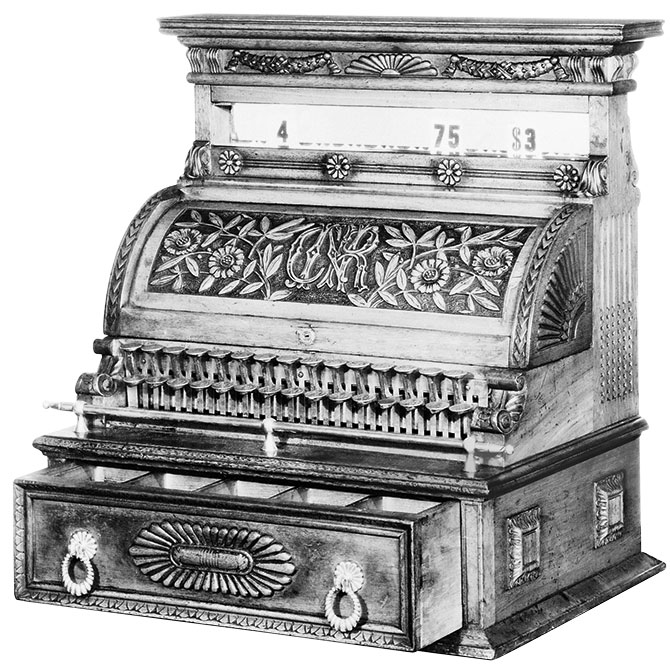first cash register
