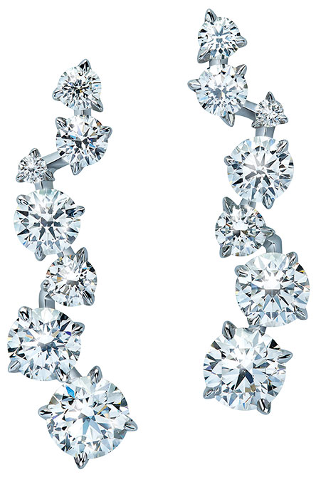 Atelier Swarovski diama signature ear cuffs