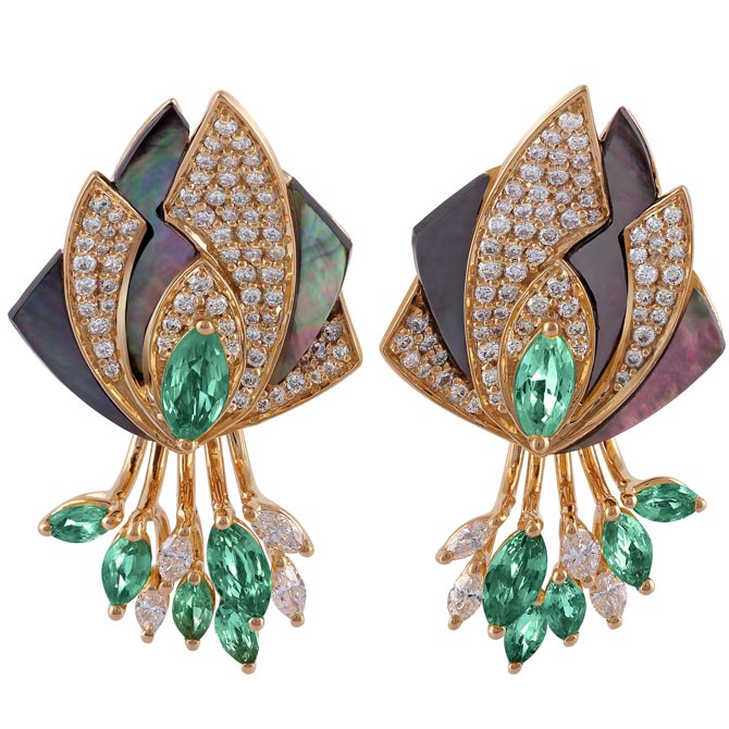 Ananya Miniature Mogra Edition earring jackets