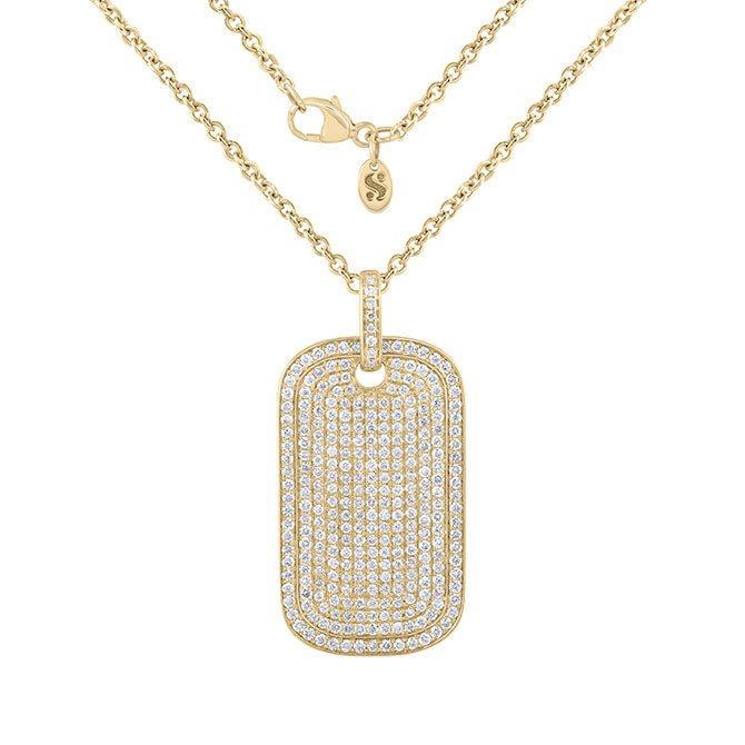 Serena Williams dog tag necklace Serena Williams dog tag necklace