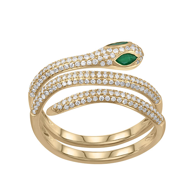 Serena Williams serpent ring Serena Williams serpent ring