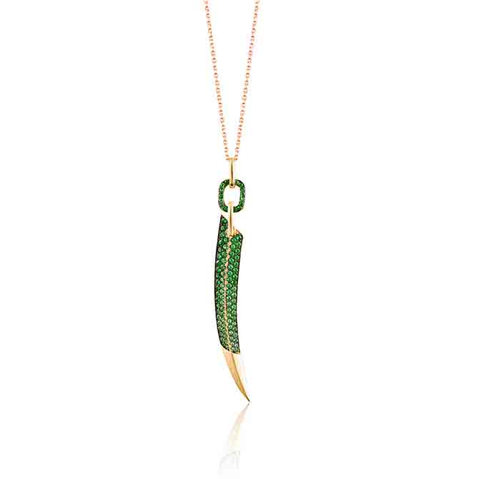 Munpreet Ahimsa Alive tsavorite pendant Munpreet Ahimsa Alive tsavorite pendant