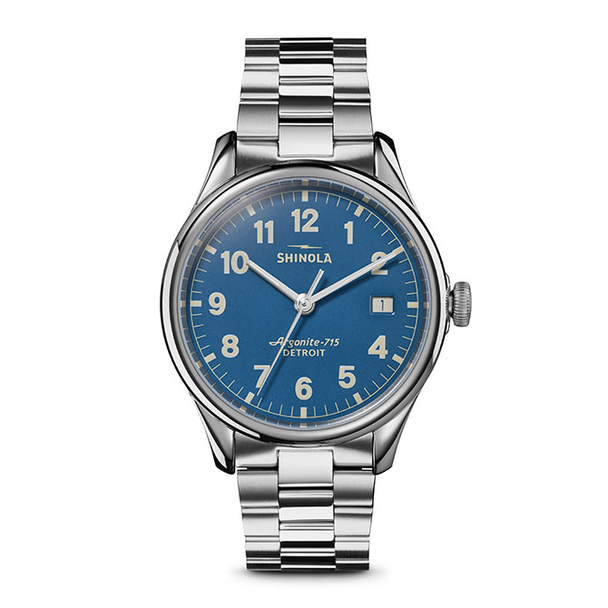 Shinola Vinton 38 mm Smokey Robinson watch