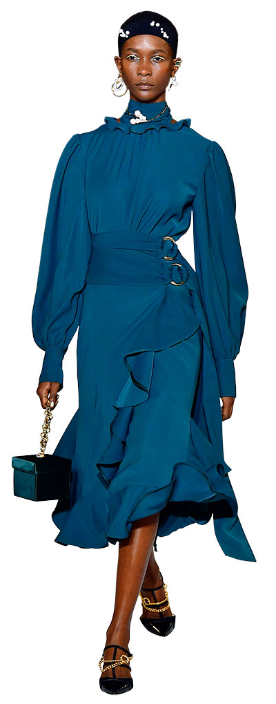Adeam fall 2020 runway model
