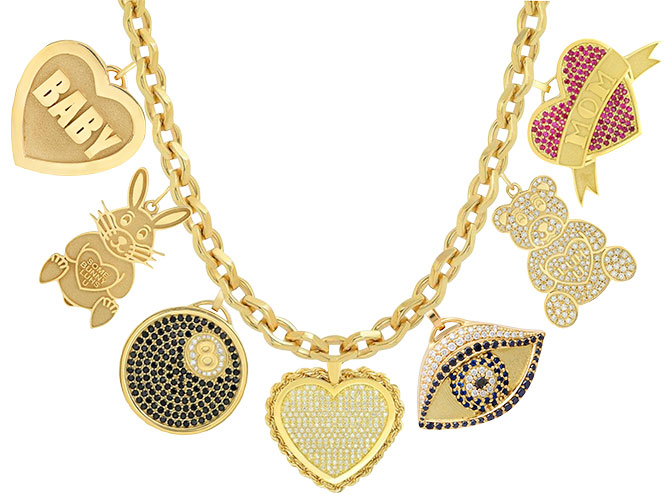 Established charm necklace