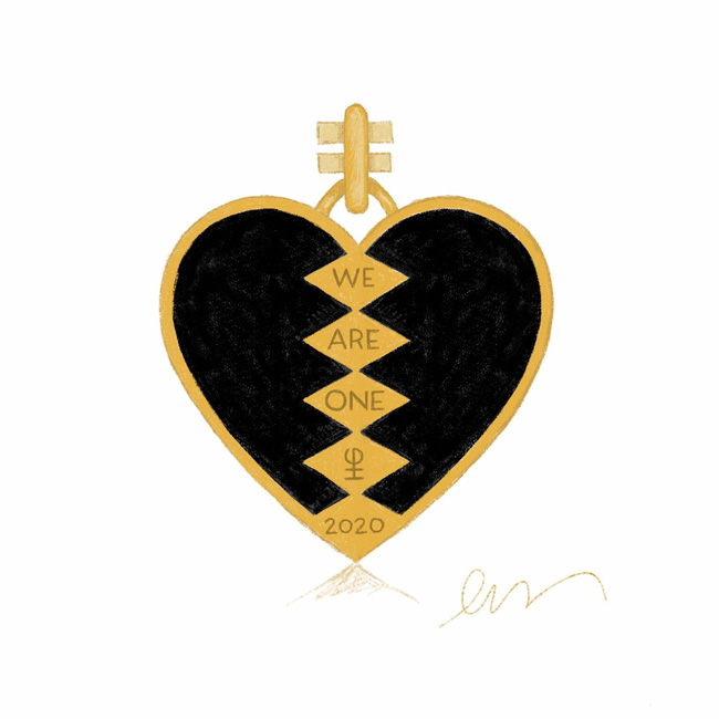 Harwell Godfrey We Are One pendant
