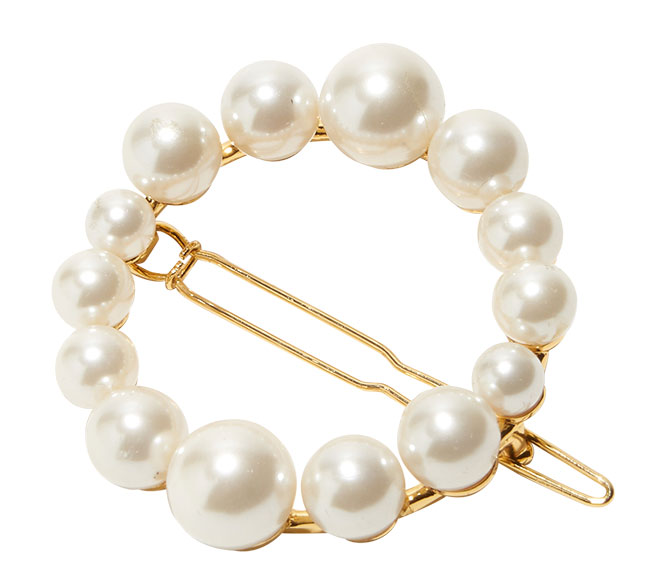 Lele Sadoughi pearl abacus barrette