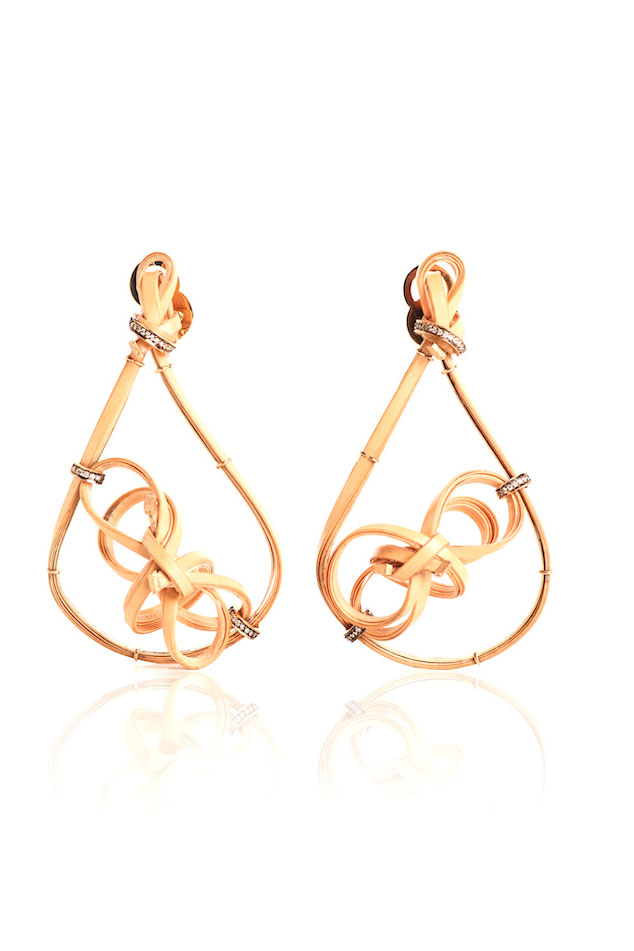 Silvia Furmanovich swirly bamboo earrings Silvia Furmanovich swirly bamboo earrings