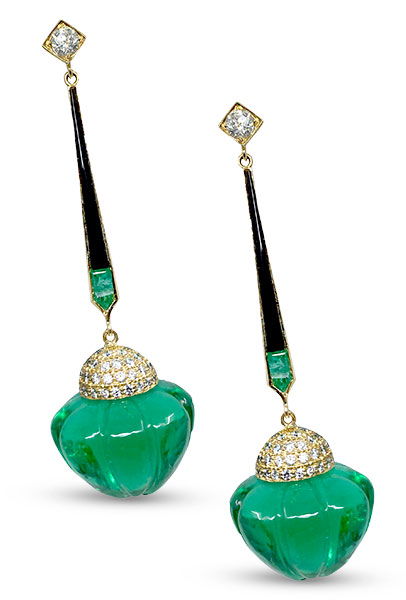 Hanut Singh tsarina earrings