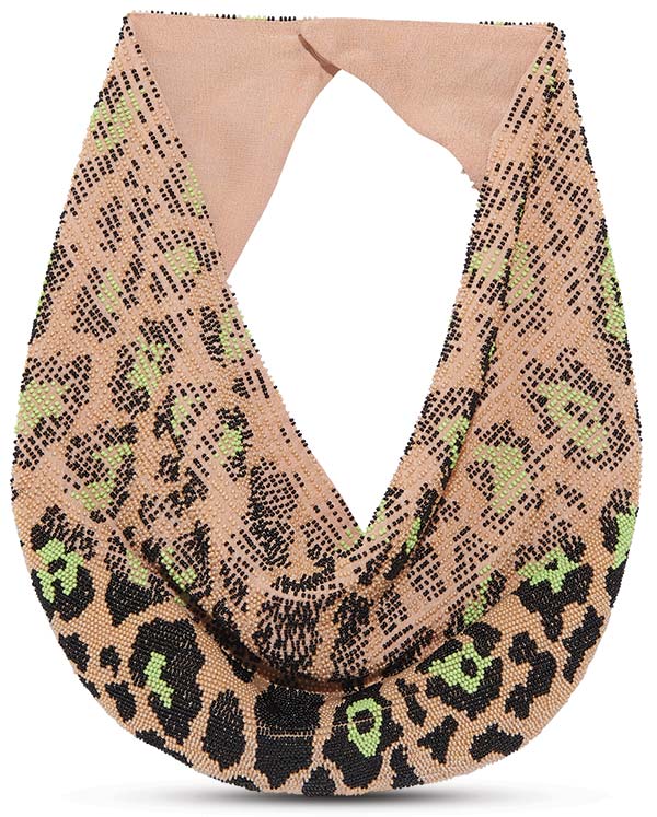 Mignonne Gavigan leopard scarf necklace Mignonne Gavigan leopard scarf necklace
