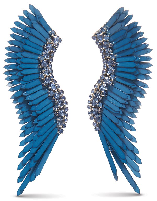 Mignonne Gavigan mega madeline dark blue earrings Mignonne Gavigan mega madeline dark blue earrings