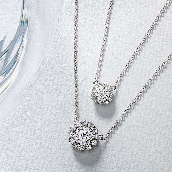 Tacori diamond necklaces