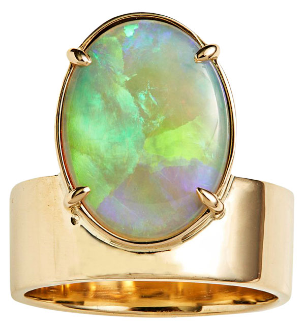 Wwake monolith opal ring Wwake monolith opal ring