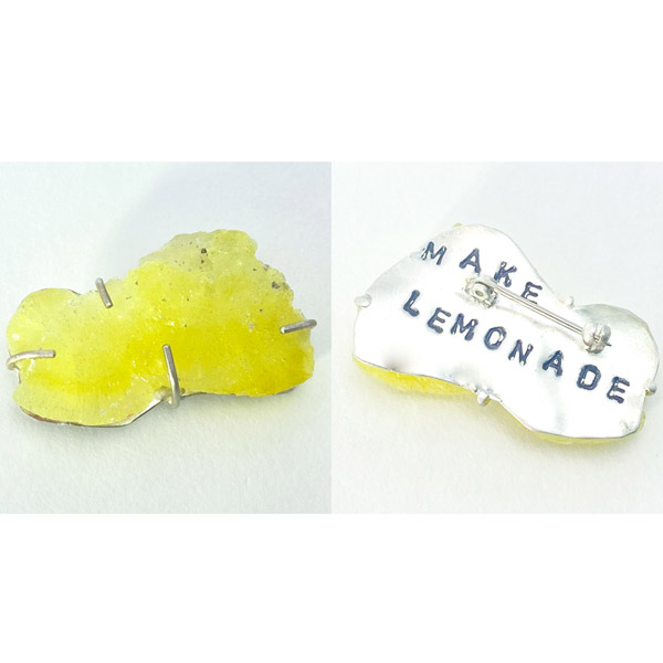 Amulet by D Lemonade brooch