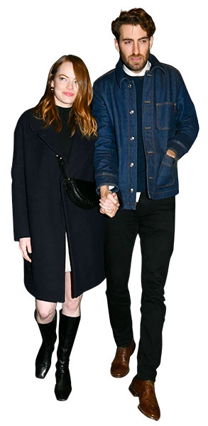 Emma Stone and Dave McCary Emma Stone and Dave McCary