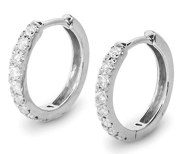 Gemist diamond hoops Gemist diamond hoops