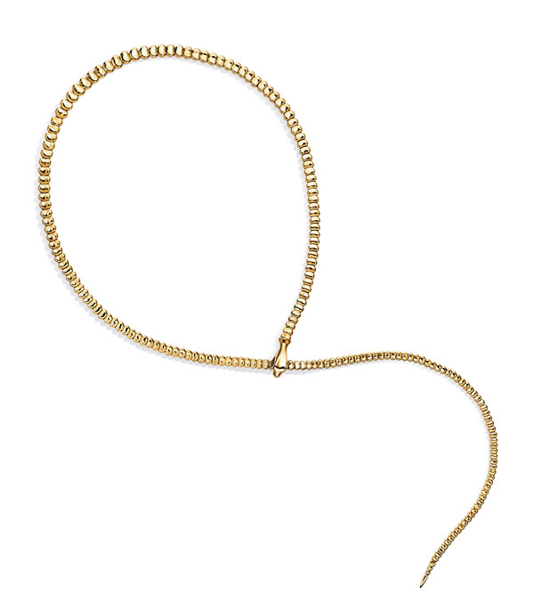 Peretti gold bead necklace Peretti gold bead necklace