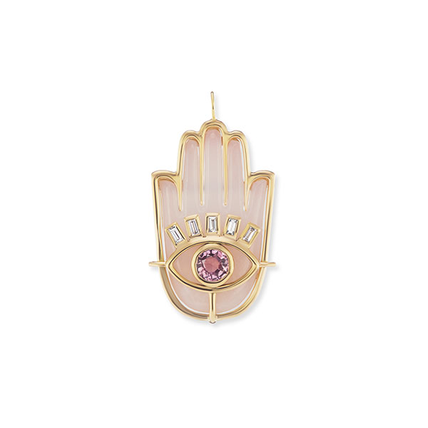 Brent Neale Reflections hamsa pendant