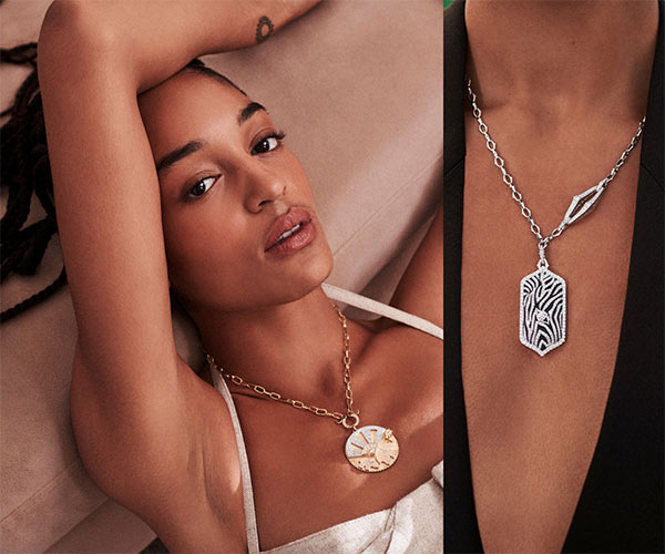 DeBeers Reset Indira Scott in pendants DeBeers Reset Indira Scott in pendants