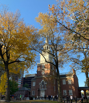 Independence Hall in Philadelphia