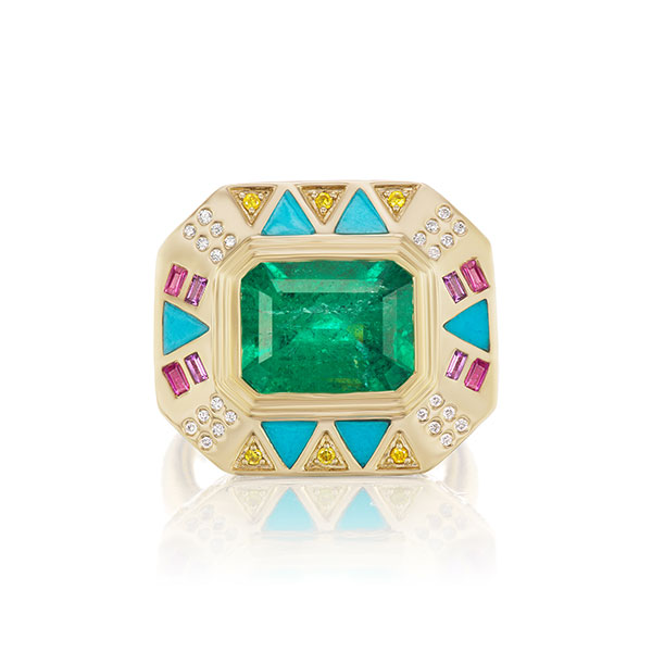 Muzo Emerald x Harwell Godfrey ring