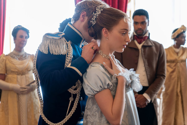 BRIDGERTON Daphne and Prince