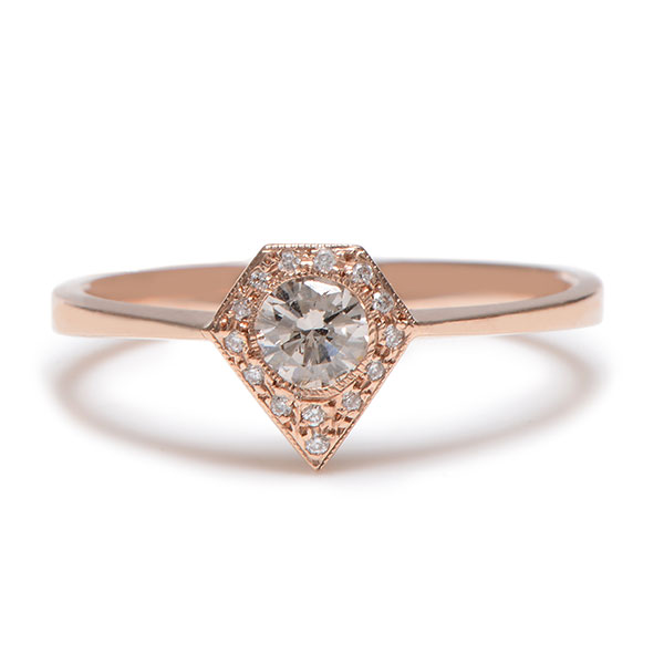 Lori McLean Silhouette diamond ring Lori McLean Silhouette diamond ring