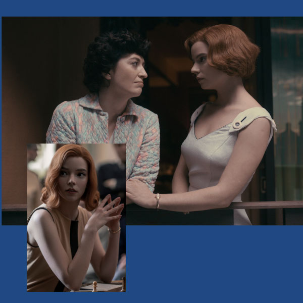 Queens Gambit stills showing Bulova watch