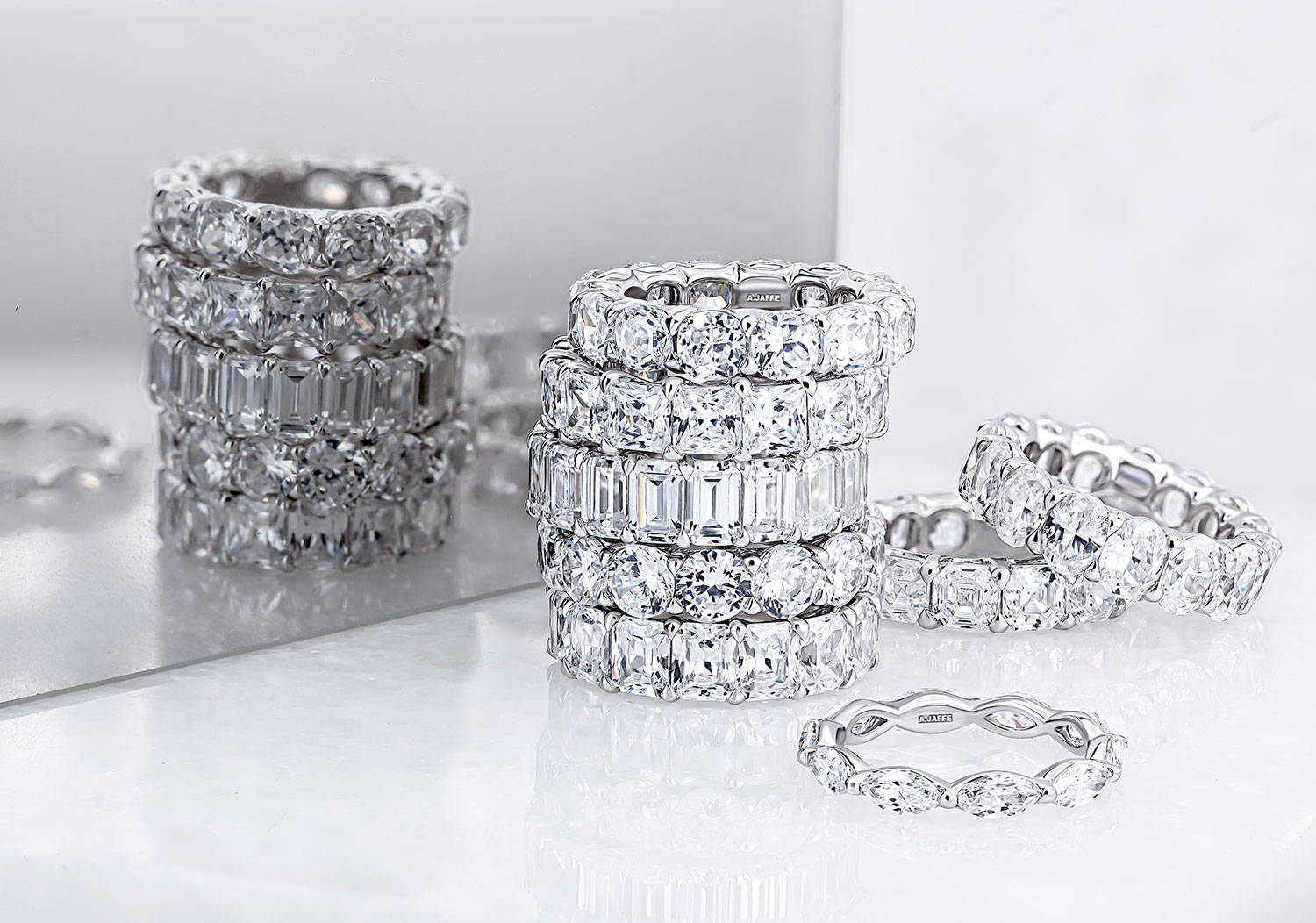 A Jaffe eternity bands