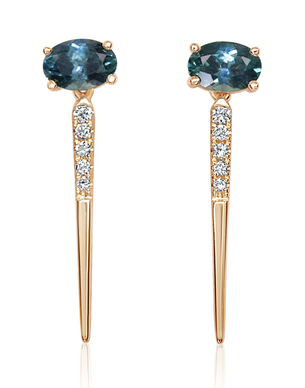Parle montana sapphire earrings