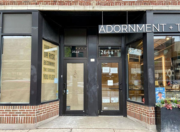 Adornment and Theory exterior