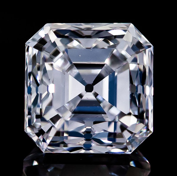 D'Amadeo Asscher cut diamond D'Amadeo Asscher cut diamond