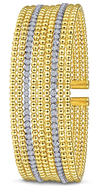 Best Bracelet Gabriel bujukan gold bead cuff