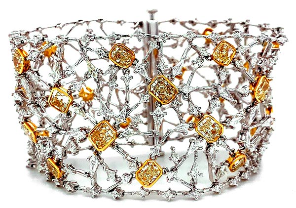 Best Statement Piece Neon Gems bracelet choker