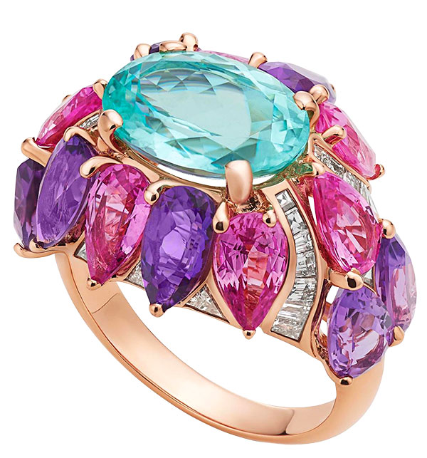 Bulgari colour journey ring