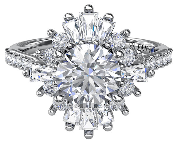 Fana white gold ballerina engagement ring Fana white gold ballerina engagement ring