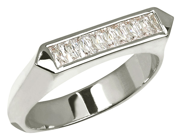 Lark and Berry Omnis baguette ring