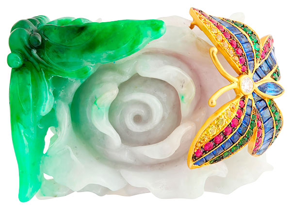 Lydia Courteille jade ring