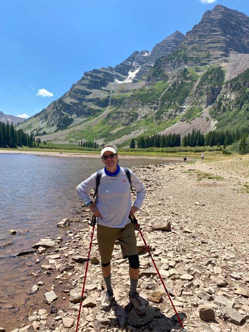 Oliver Smith hiking
