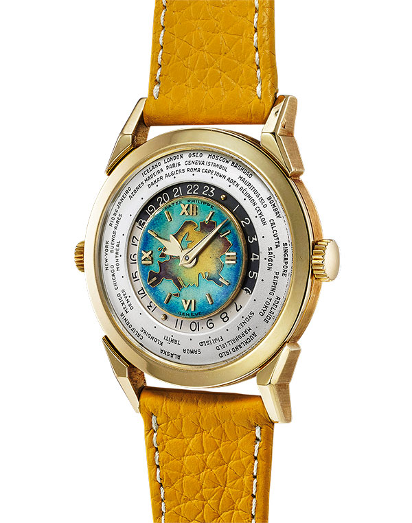 Record Patek Ref 2523 cloisonne dial