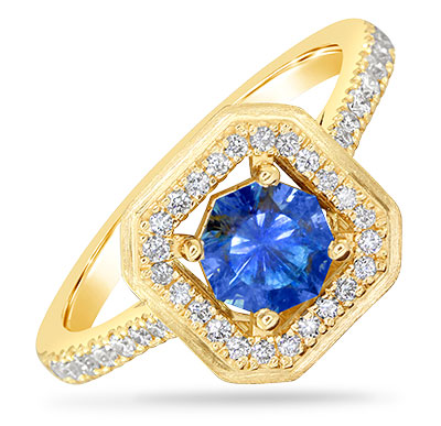 Parle sapphire ring