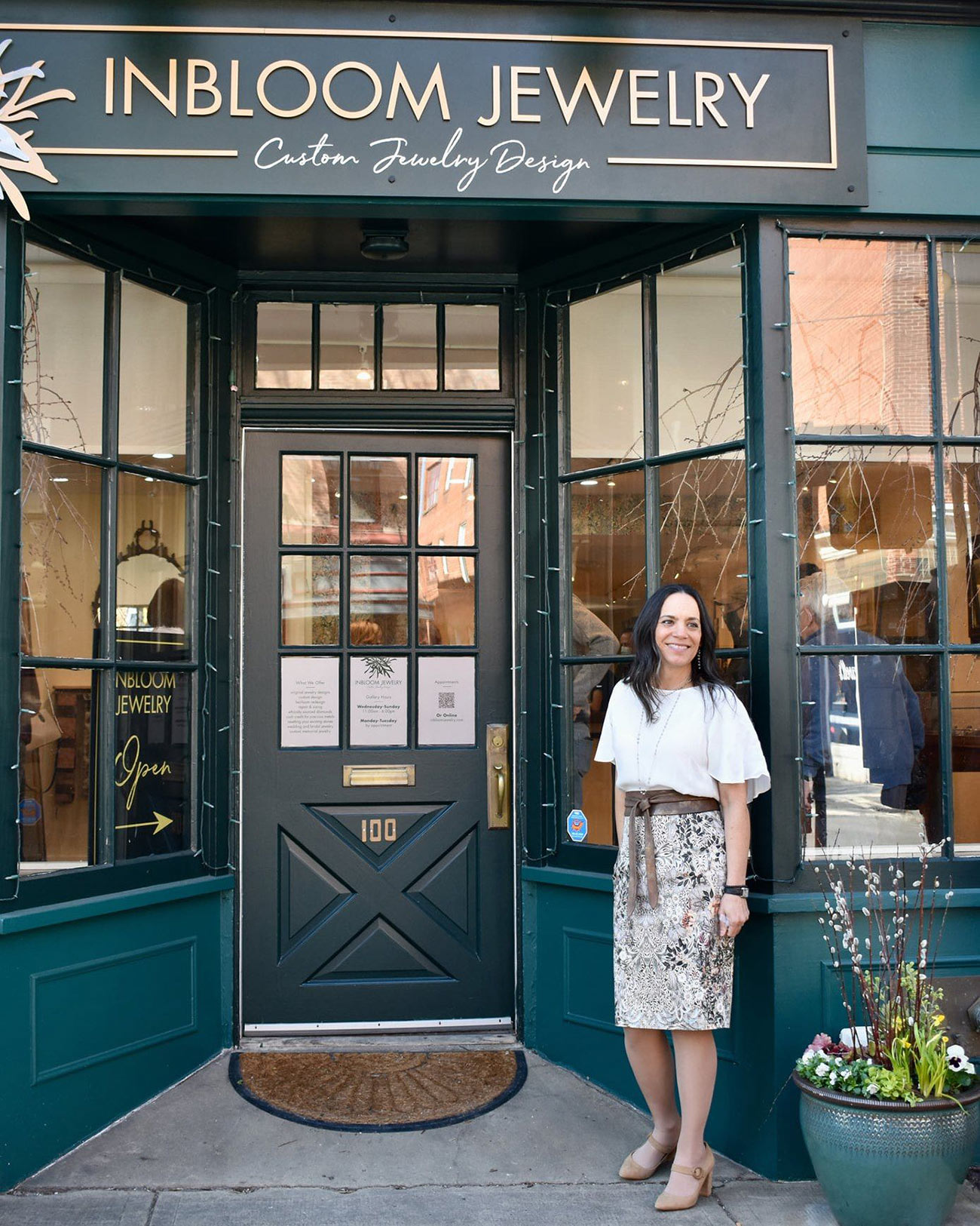 In Bloom jewelry store